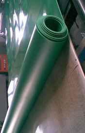 产品名称：绿色PVC软板
